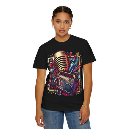 Beats - Retro Boombox & Microphone Rapper Merch | Street Beats Hip-Hop Design - premium material. perfect gift idea. Order yours now and stand out with this exclusive piece!