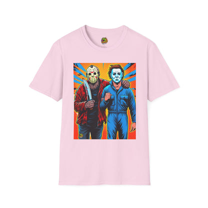 Myers - Jason Voorhees & Michael Myers Shirt | Funny Halloween Horror Tee - premium material. limited stock. Order yours now and stand out with this exclusive piece!