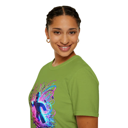 exclusive - Roblox T-Shirt - Neon Block Party - custom-made. limited stock. Order yours now and stand out with this exclusive piece!