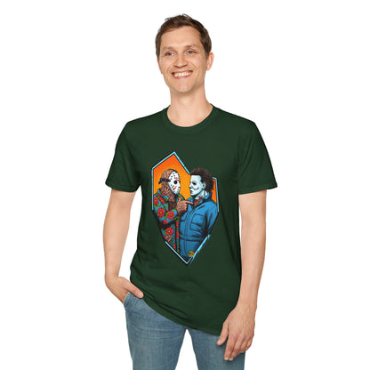 Michael Myers Vintage Shirt | Jason & Michael Funny Horror Tee