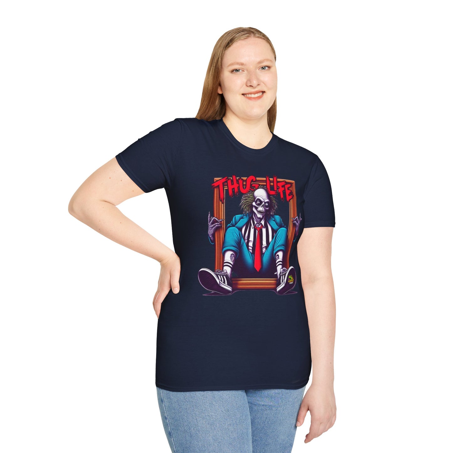 Beetlejuice - Beetlejuice Shirt | Thug Life Inspired Tee | Halloween Graphic T-Shirt | Spooky Beetlejuice Style - premium material. limited stock. Order yours now and stand out with this exclusive piece!