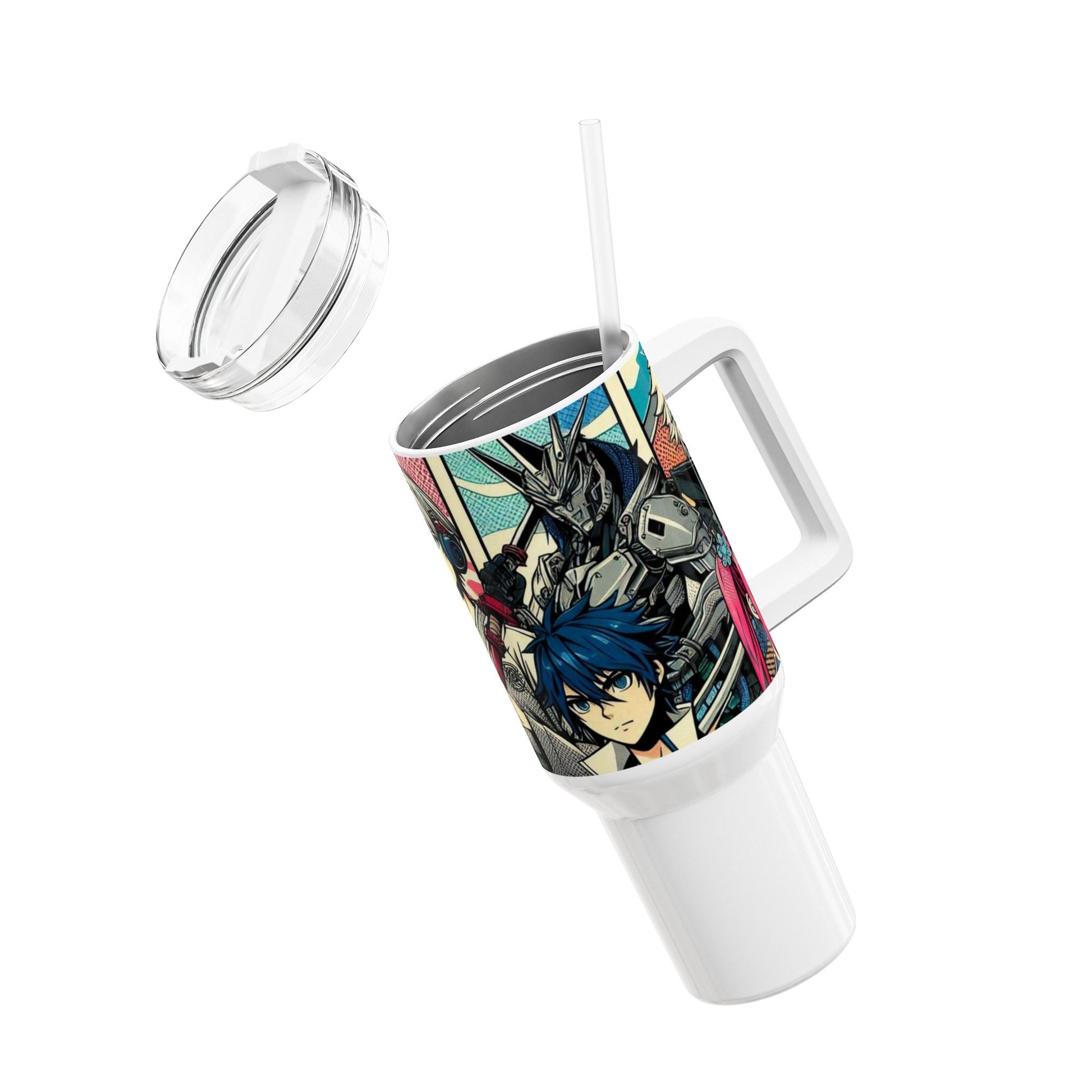 Gamers - Stanley Tumbler | Anime and Geek Drinkware for Gamers | Colorful Cartoon Tumbler - custom-made. limited stock. Order yours now and stand out with this exclusive piece!