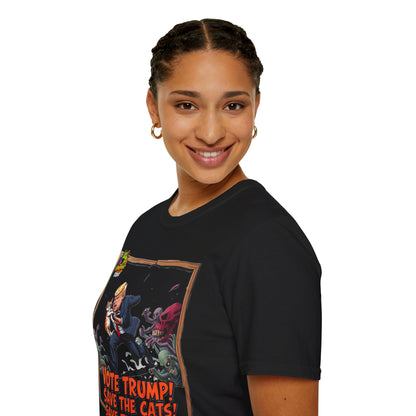 Trump - They're Eating the Dogs Shirt | Political Humor Graphic Tee | Funny Trump Election Shirt - custom-made. limited stock. Order yours now and stand out with this exclusive piece!