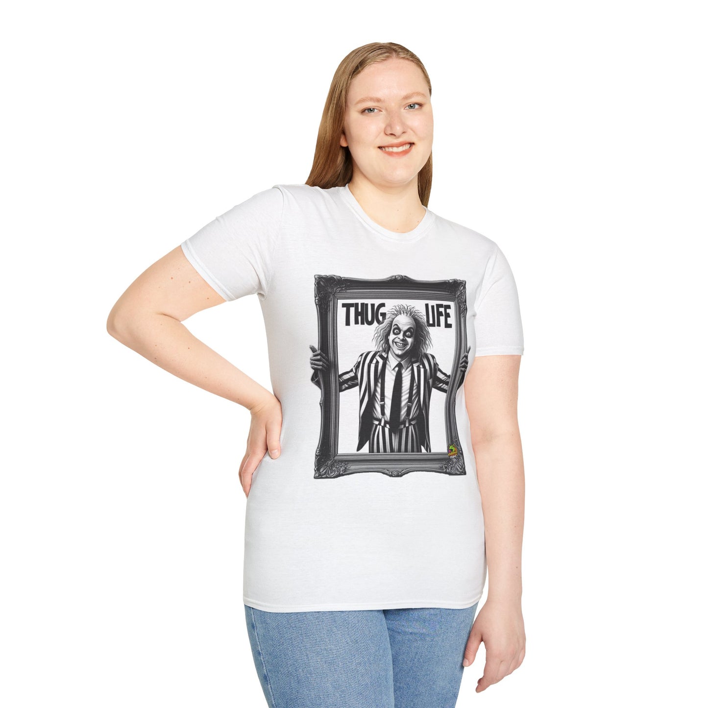 Beetlejuice - Beetlejuice Shirt | Funny Thug Life Halloween Tee | Beetlejuice Graphic T-Shirt for Halloween - premium material. perfect gift idea. Order yours now and stand out with this exclusive piece!