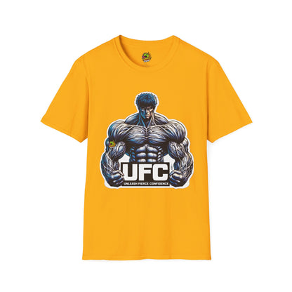 Inspiration - UFC T Shirt | Unleash Fierce Confidence | Motivational UFC Tee with Baki Anime Inspiration for Gym - premium material. limited stock. Order yours now and stand out with this exclusive piece!