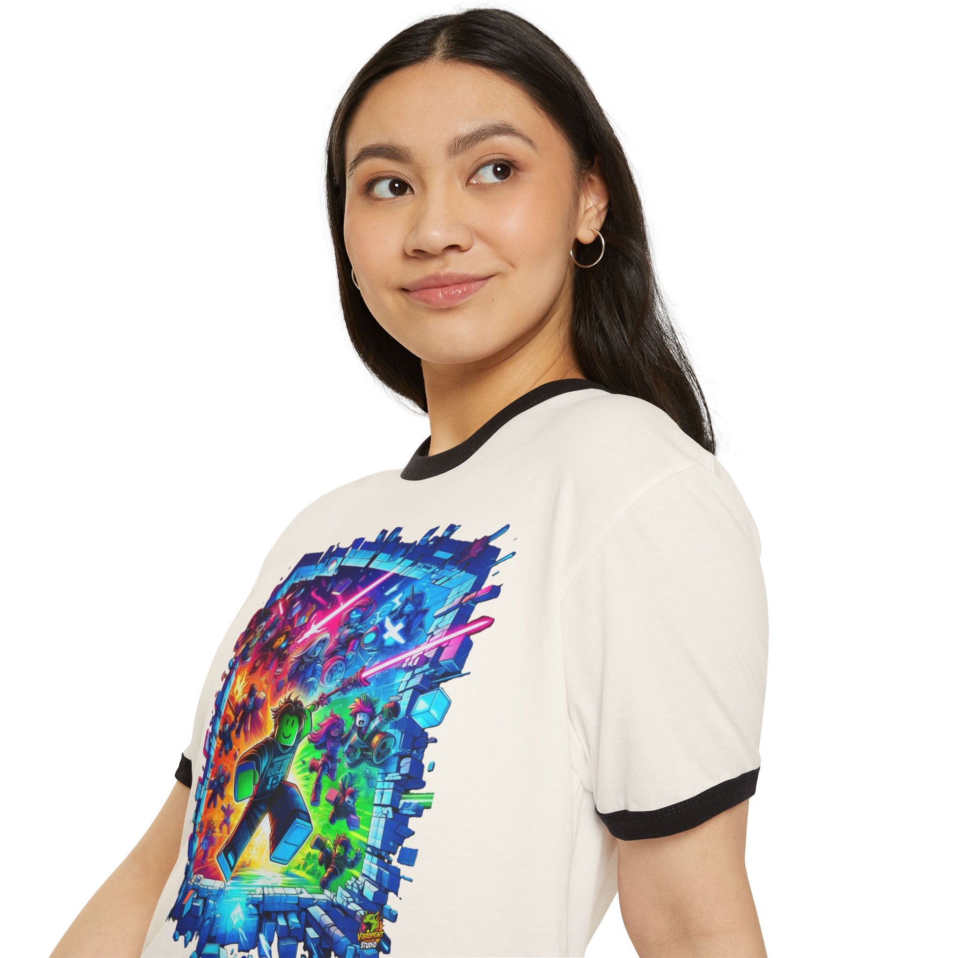 Roblox T Shirt for Fans of All Ages | Roblox Graphic Tee | Roblox Adventure Shirt - High Quality Image