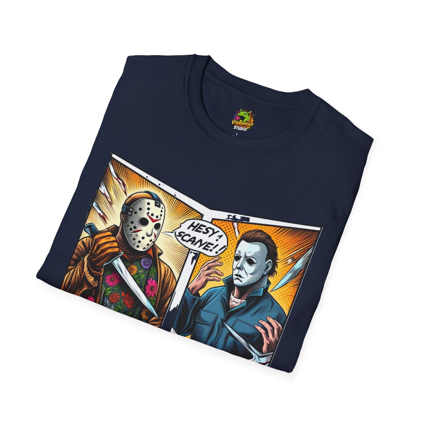 Jason - Michael Myers Vintage Shirt | Jason Voorhees Funny Halloween Tee - premium material. perfect gift idea. Order yours now and stand out with this exclusive piece!