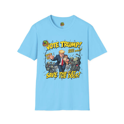 They're - They're Eating the Dogs Shirt | Political Humor T-Shirt | Trump Election Satire Tee - premium material. limited stock. Order yours now and stand out with this exclusive piece!