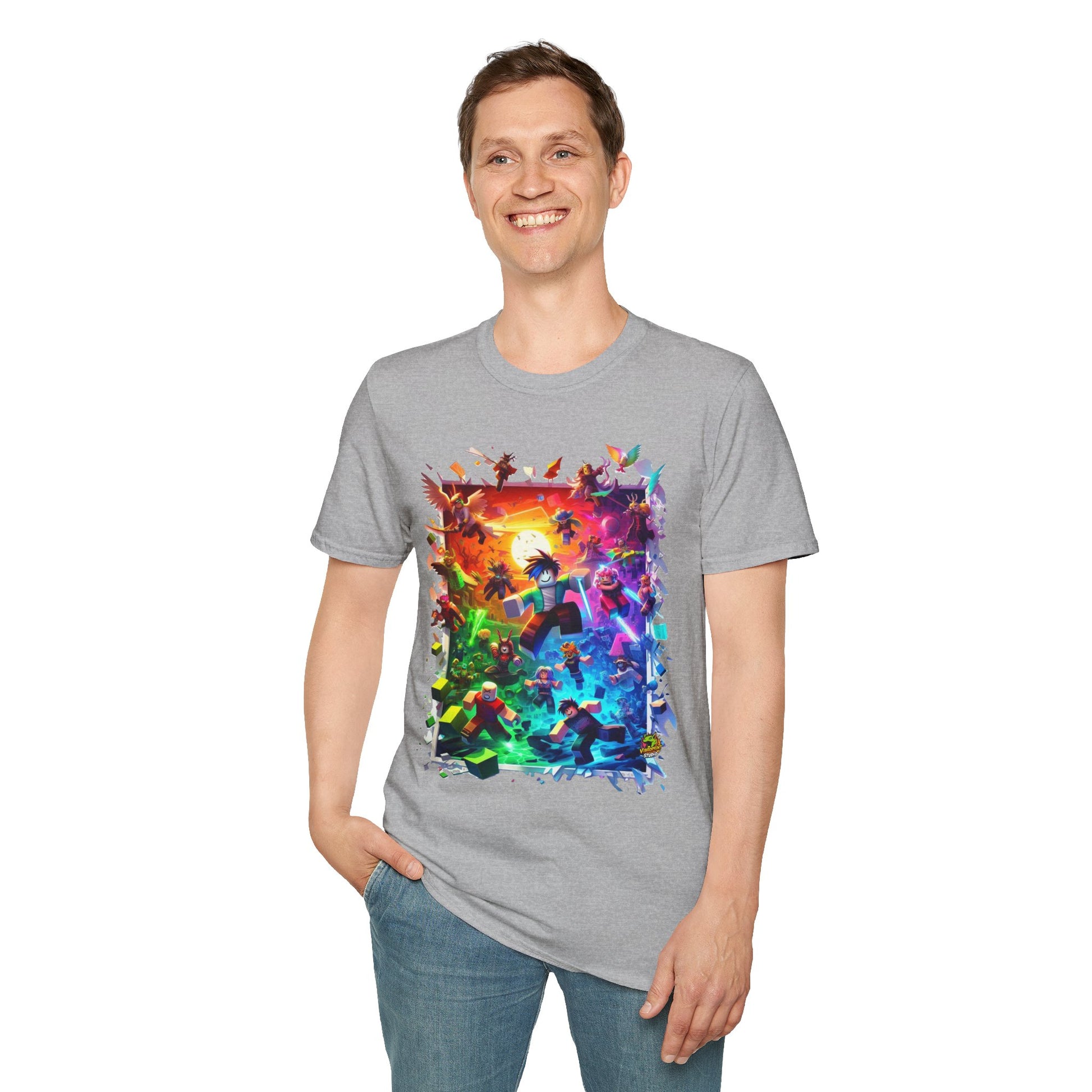 exclusive - Roblox Avatar Tee for Boys & Girls | Cool Roblox Kids Shirt | Roblox Graphic T-Shirt | Roblox Gift for Gamers - Order yours now and stand out with this exclusive piece!