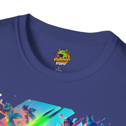 Trendy Roblox Graphic T-Shirt for Boys & Girls | Roblox Clothing for Kids | Roblox Game Inspired Tee | Roblox Gift Idea