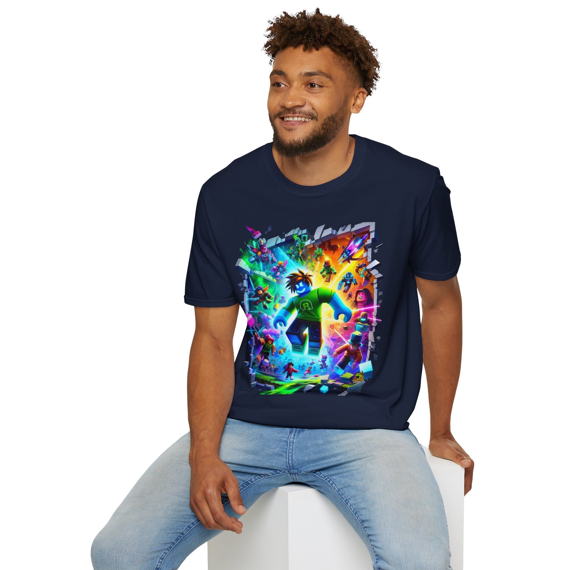 Clothing - Roblox Adventure T-Shirt for Kids | Roblox Clothing for Boys & Girls | Trendy Roblox Graphic Tee | Cool Roblox Merch - custom-made. perfect gift idea. Order yours now and stand out with this exclusive piece!