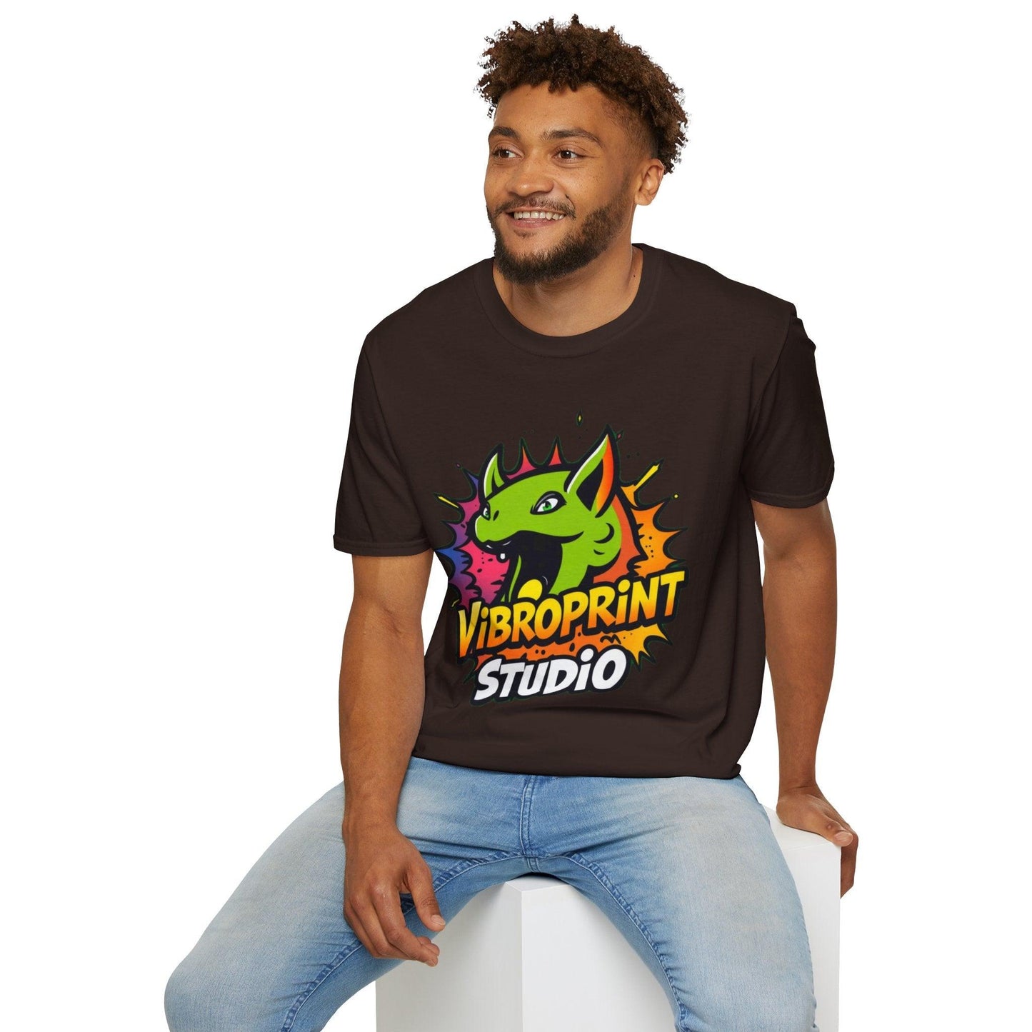 Vibroprint Studio Logo Shirt | Exclusive Graphic Tee | Premium Casual