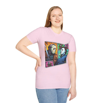 Jason Voorhees & Michael Myers Shirt | Funny Vintage Halloween Tee