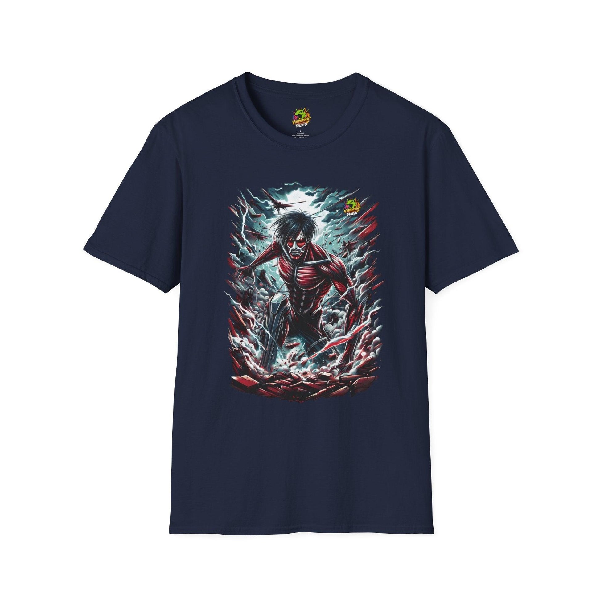 high-quality - Eren Yeager Titan’s Awakening Tee | Attack on Titan Shirt | Shingeki - premium material. limited stock. Order yours now and stand out with this exclusive piece!