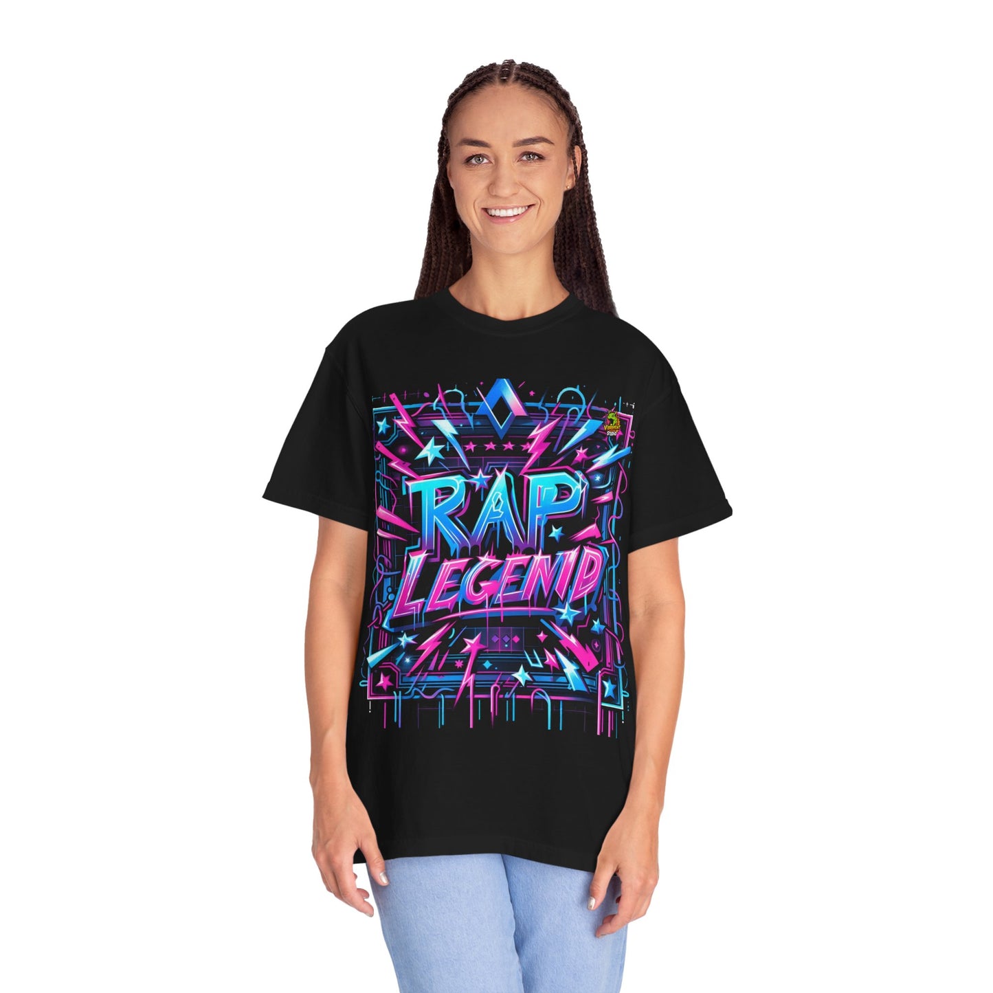 Art - Neon Graffiti Street Art Rapper Merch | Hip-Hop Urban Style T-Shirt - custom-made. limited stock. Order yours now and stand out with this exclusive piece!