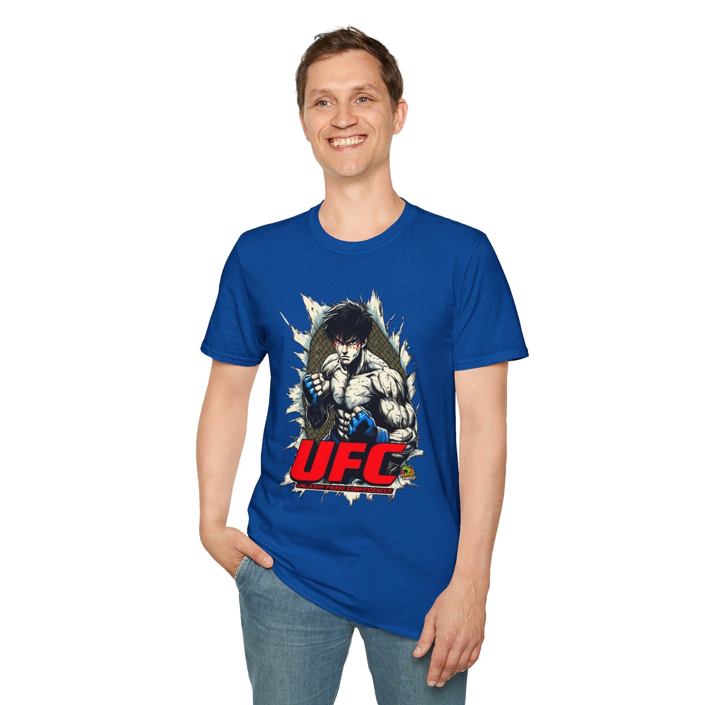 Confidence - UFC T Shirt | Unleash Fierce Confidence | UFC Tee for Anime & Sport Lovers - custom-made. limited stock. Order yours now and stand out with this exclusive piece!