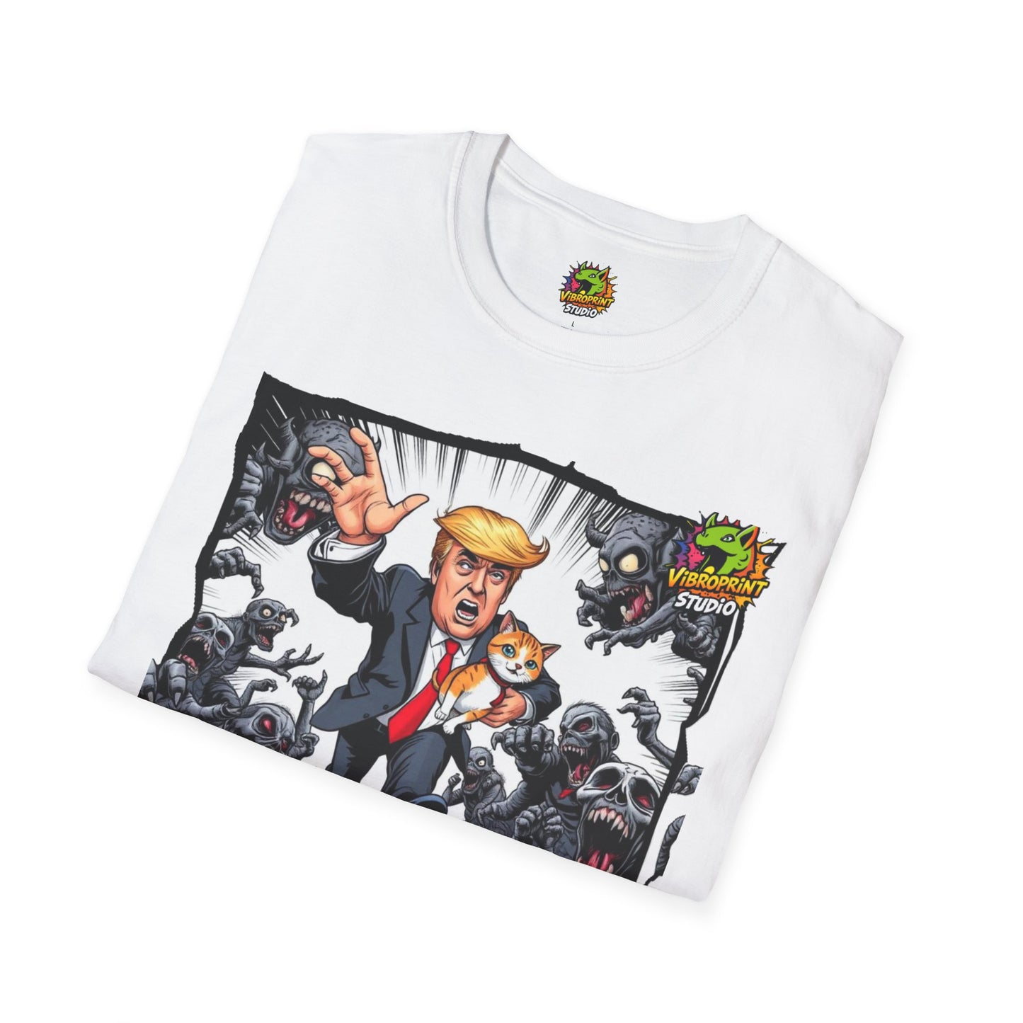 Shirt - They're Eating the Dogs Tee | Satirical Political Humor Shirt | Trump Election Graphic Tee - premium material. limited stock. Order yours now and stand out with this exclusive piece!