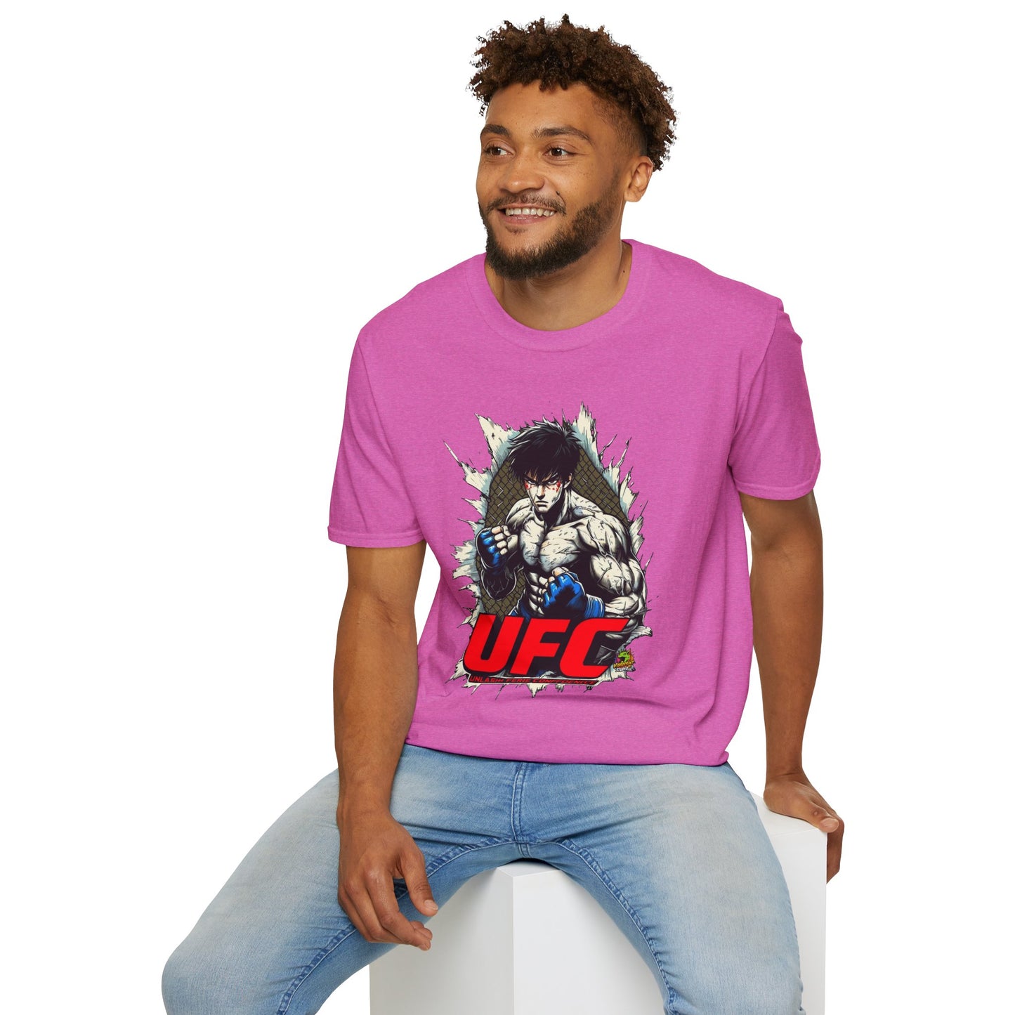 UFC T Shirt | Unleash Fierce Confidence | UFC Tee for Anime & Sport Lovers