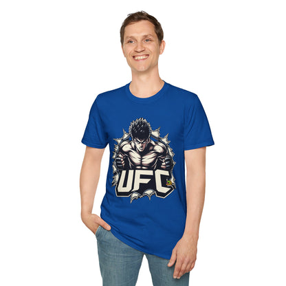 Halloween graphic tee - UFC T Shirt | Motivational UFC Tee | Unleash Fierce Confidence in Fitness - unique graphic tee. spooky season t-shirt with unique flair. Order yours now and stand out with this exclusive piece!