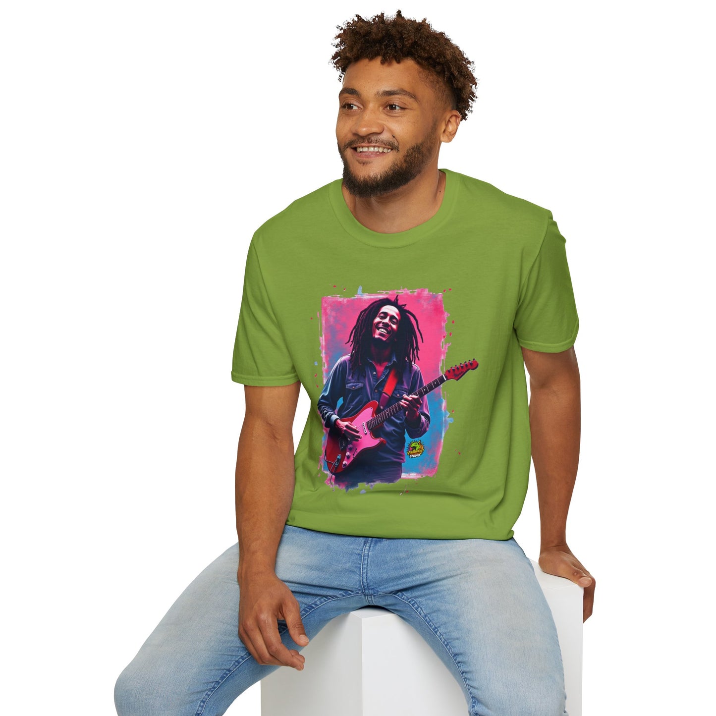 Bob Marley T-Shirt - One Love Harmony - VibroPrint Studio