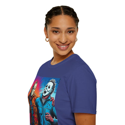 Jason Voorhees & Michael Myers Shirt | Funny Vintage Halloween Tee