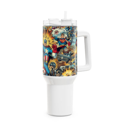 | - Stanley cup | Anime Themed Drinkware for Gamers | Colorful Geek Tumbler - premium material. limited stock. Order yours now and stand out with this exclusive piece!