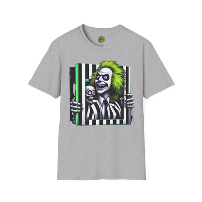 Merch - Beetlejuice Shirt | Halloween Beetlejuice Tee | Beetlejuice Movie Merch | Funny Beetlejuice Shirt - custom-made. perfect gift idea. Order yours now and stand out with this exclusive piece!