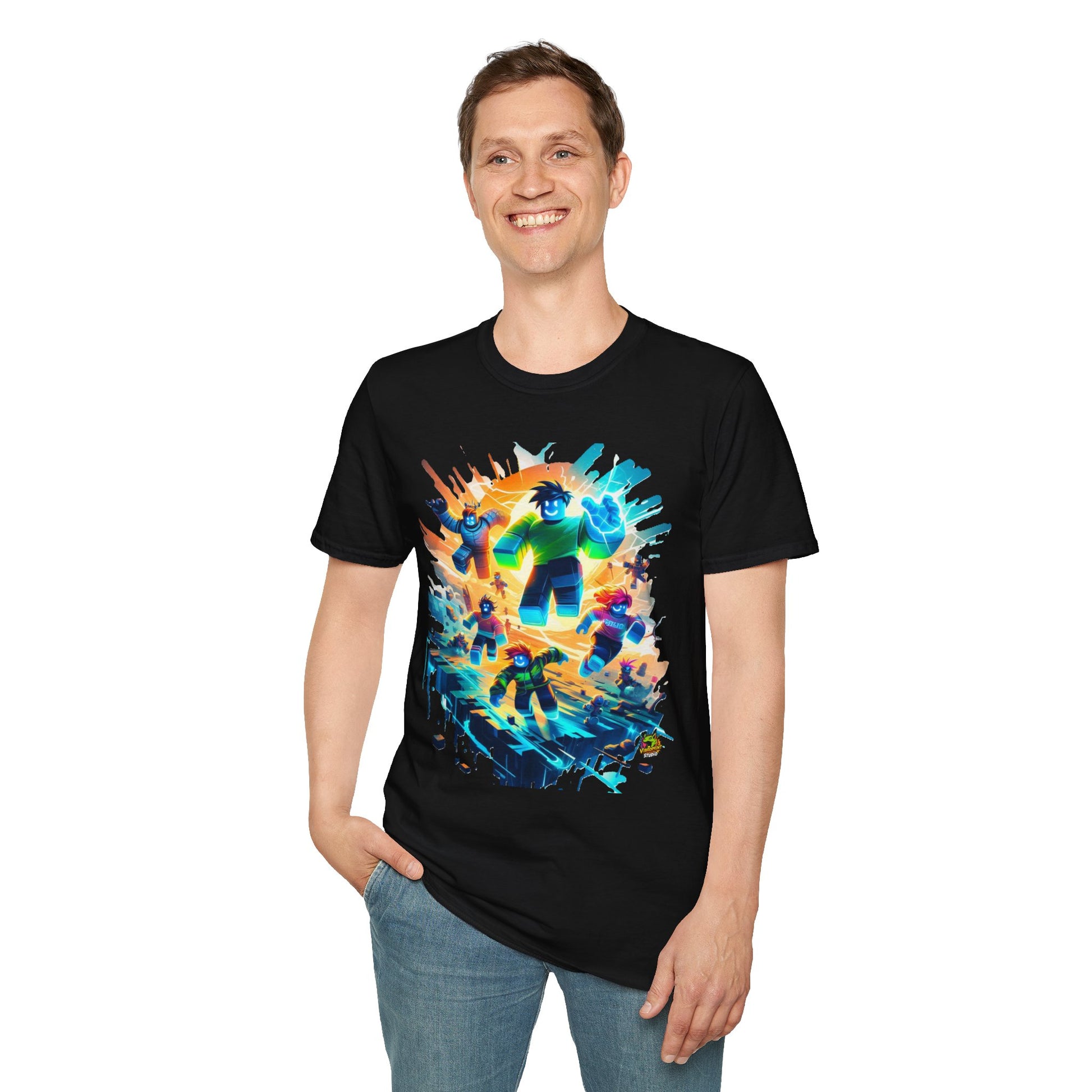 Game - Unique Roblox Game Tee for Kids | Roblox Clothing for Boys & Girls | Cool Roblox Graphic T-Shirt | Roblox Merch Gift - custom-made. limited stock. Order yours now and stand out with this exclusive piece!