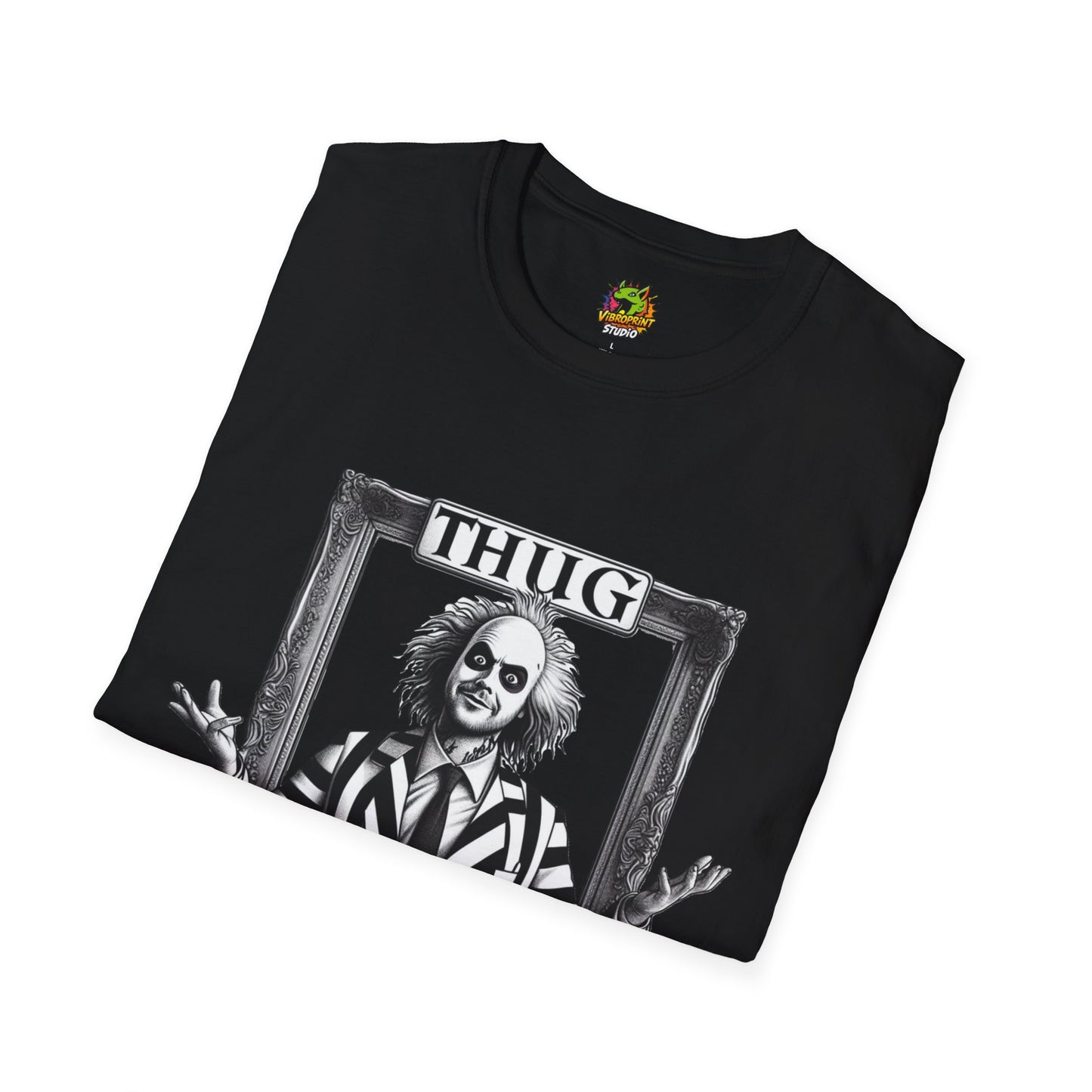 Halloween - Beetlejuice Shirt | Thug Life Halloween T-Shirt | Beetlejuice Costume Tee with Attitude - premium material. perfect gift idea. Order yours now and stand out with this exclusive piece!