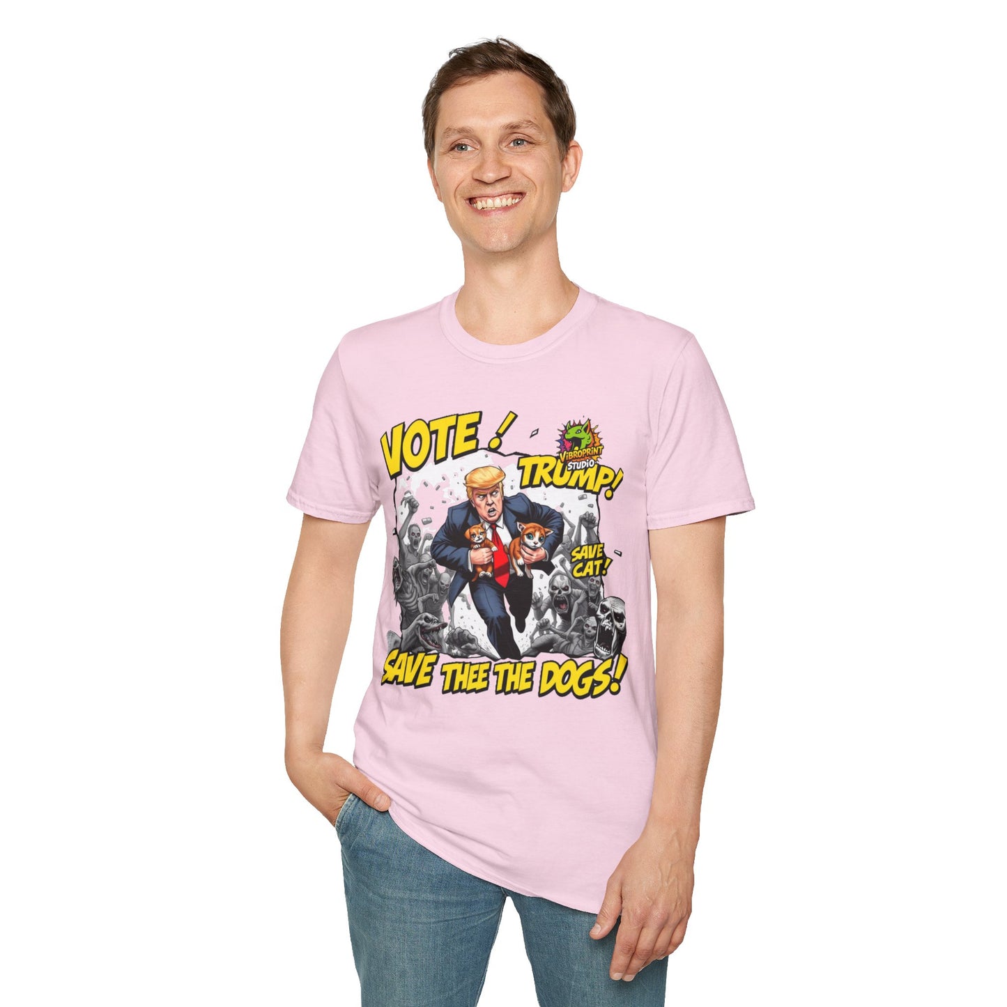 T-Shirt - They're Eating the Dogs Shirt | Trump Election Humor Tee | Funny Political T-Shirt - custom-made. limited stock. Order yours now and stand out with this exclusive piece!