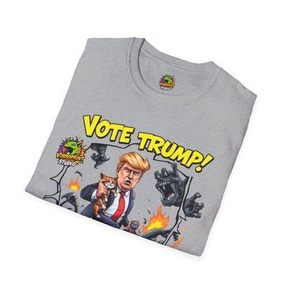 They're Eating the Dogs Tee | Satire Trump Election T-Shirt | Funny Political Graphic Te