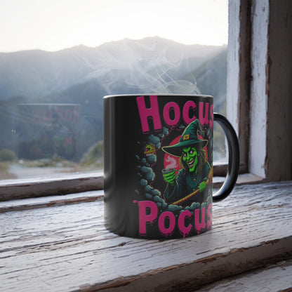 | - Hocus Pocus Mug | Magic for Art | Art Mug | Color Changing Mug | - custom-made. limited stock. Order yours now and stand out with this exclusive piece!