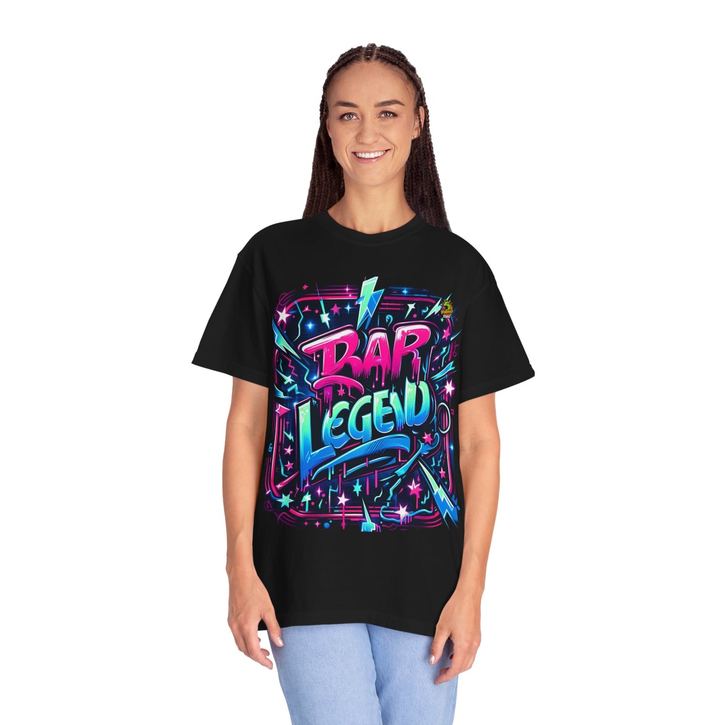 Street - Graffiti Style Rapper Merch T-Shirt | Neon Street Art Hip-Hop Design - custom-made. perfect gift idea. Order yours now and stand out with this exclusive piece!