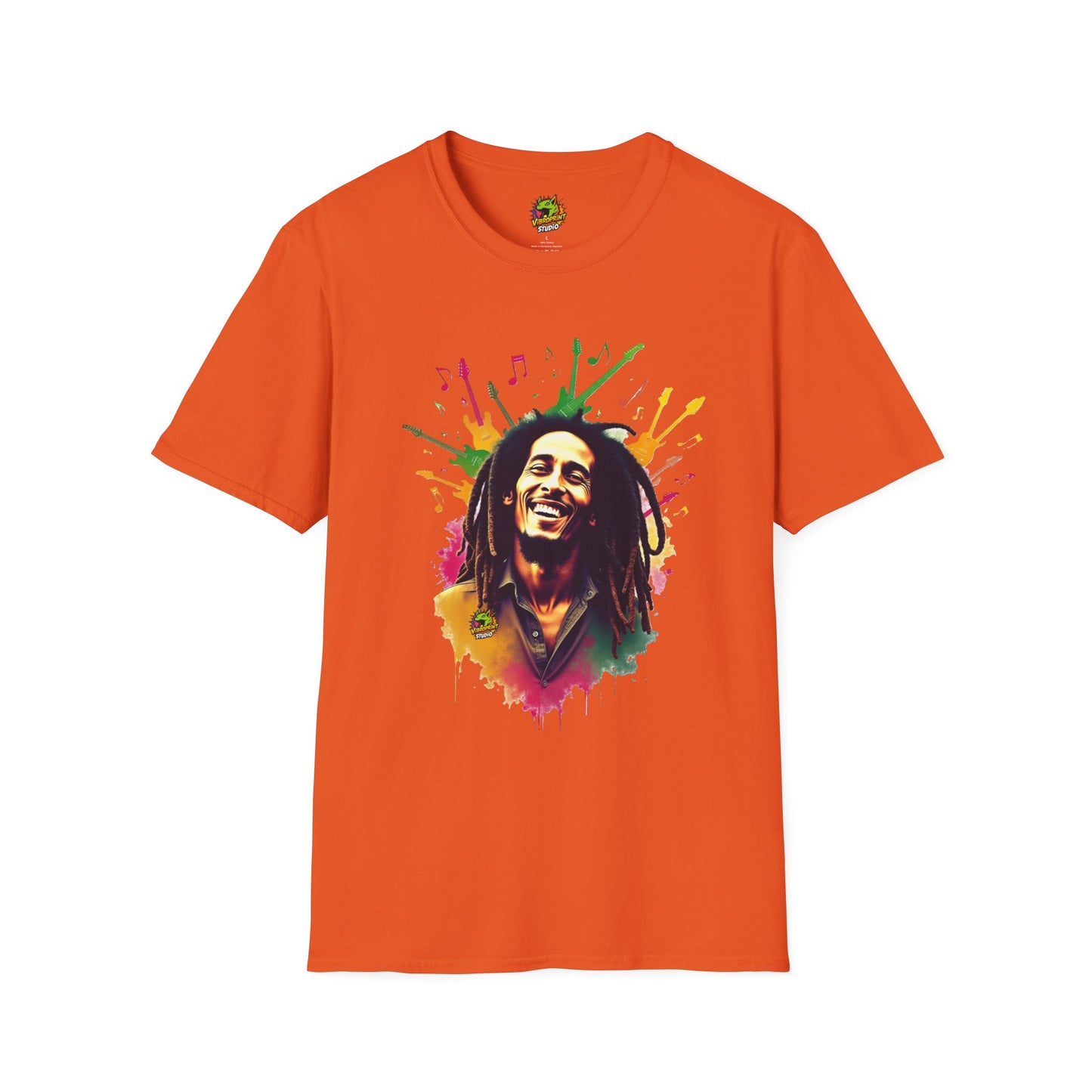 Bob - Bob Marley T-Shirt - Soulful Echoes - premium material. perfect gift idea. Order yours now and stand out with this exclusive piece!