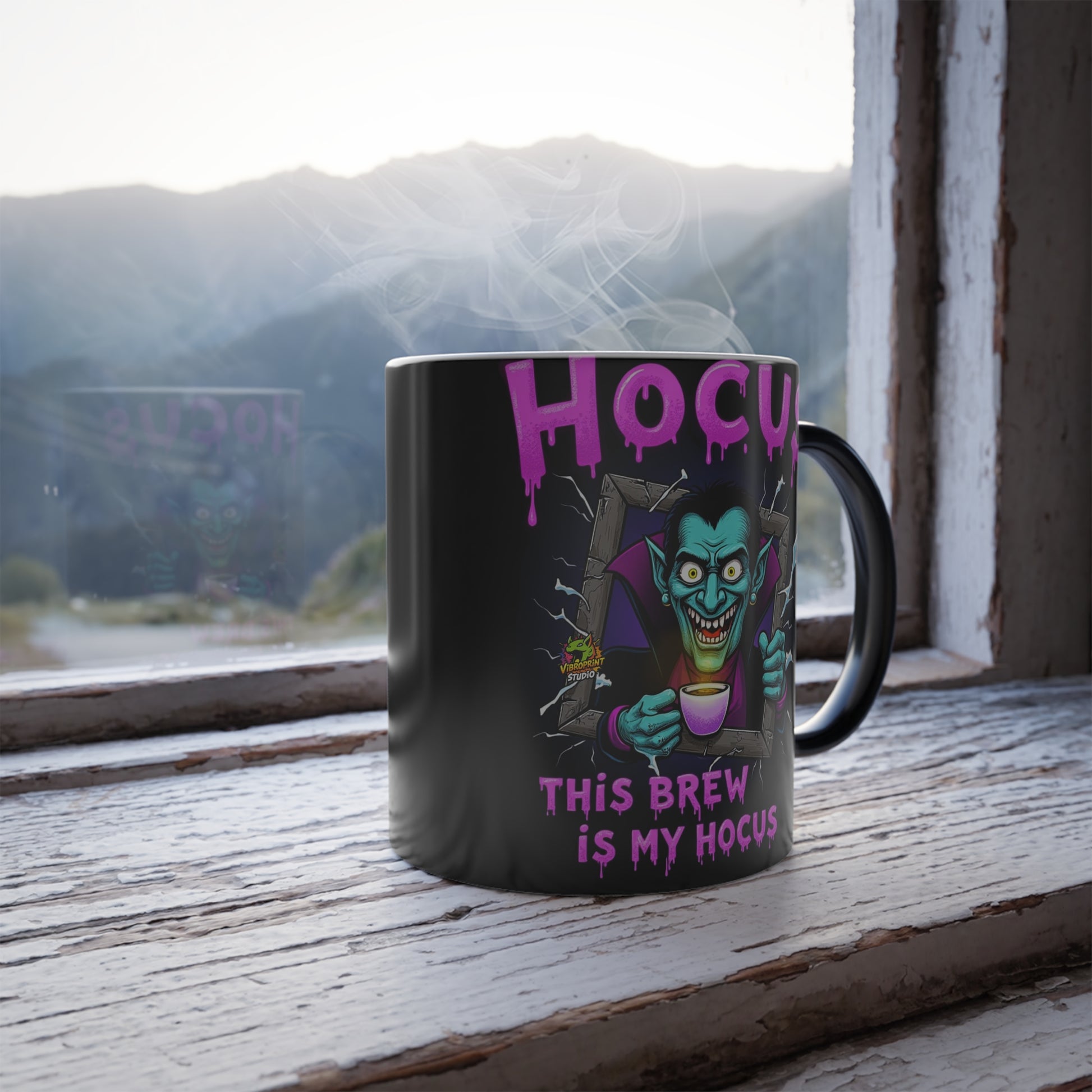 for - Hocus Pocus Mug | Magic for Foodies | Foodie Mug | Color Changing Mug - premium material. limited stock. Order yours now and stand out with this exclusive piece!