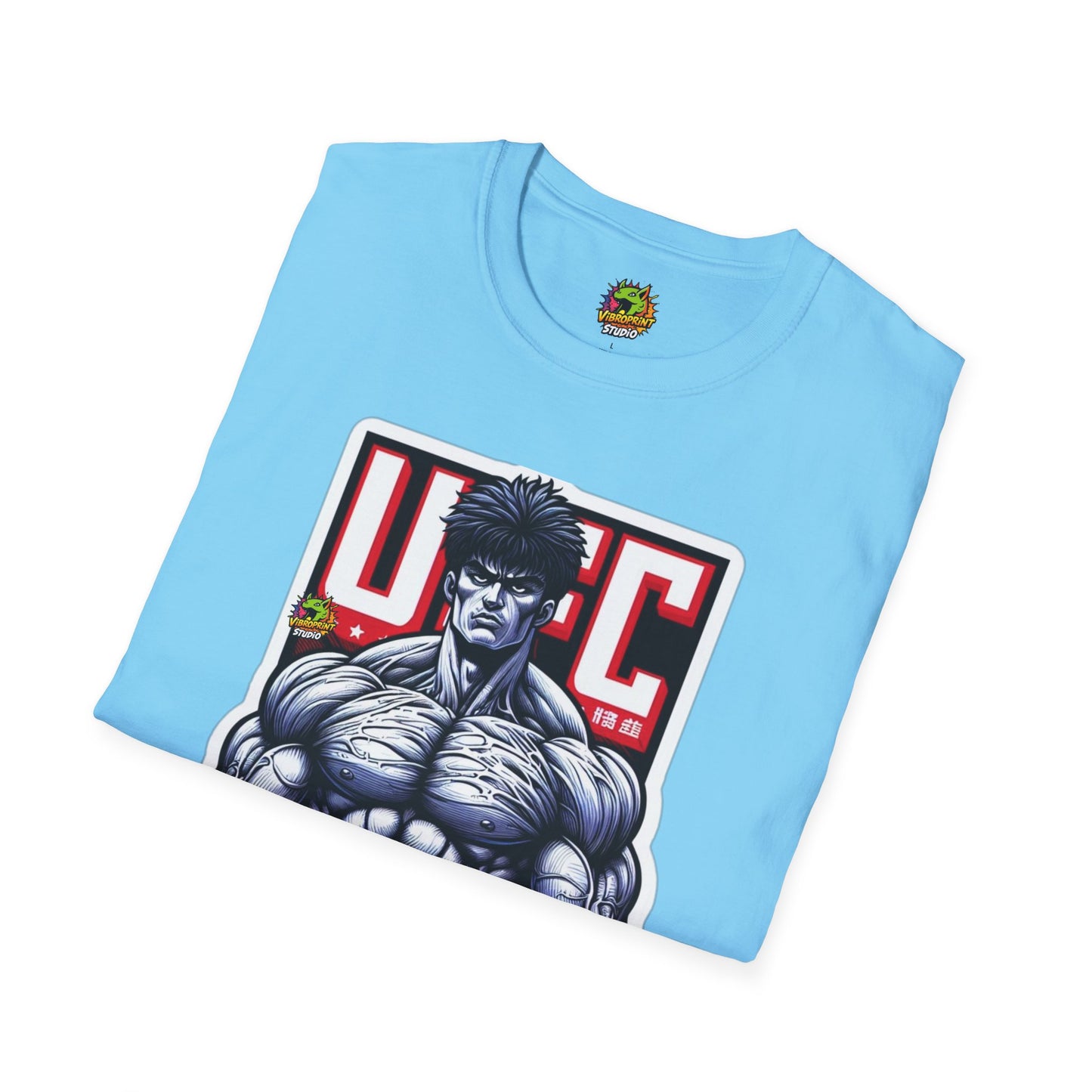 UFC T Shirt | Unleash Fierce Confidence | Motivational UFC Tee with Baki Anime Strength