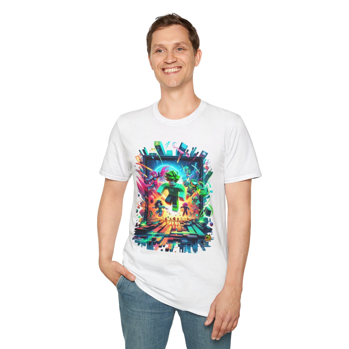 Kids - Unique Roblox Gamer Tee for Boys & Girls | Roblox Kids T-Shirt | Roblox Inspired Graphic Shirt | Perfect Roblox Gift - premium material. limited stock. Order yours now and stand out with this exclusive piece!