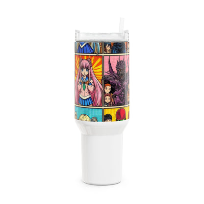 Stanley Tumbler | Comics and Anime Themed Tumbler for Geeks | Colorful Geek Drinkware - High Quality Image