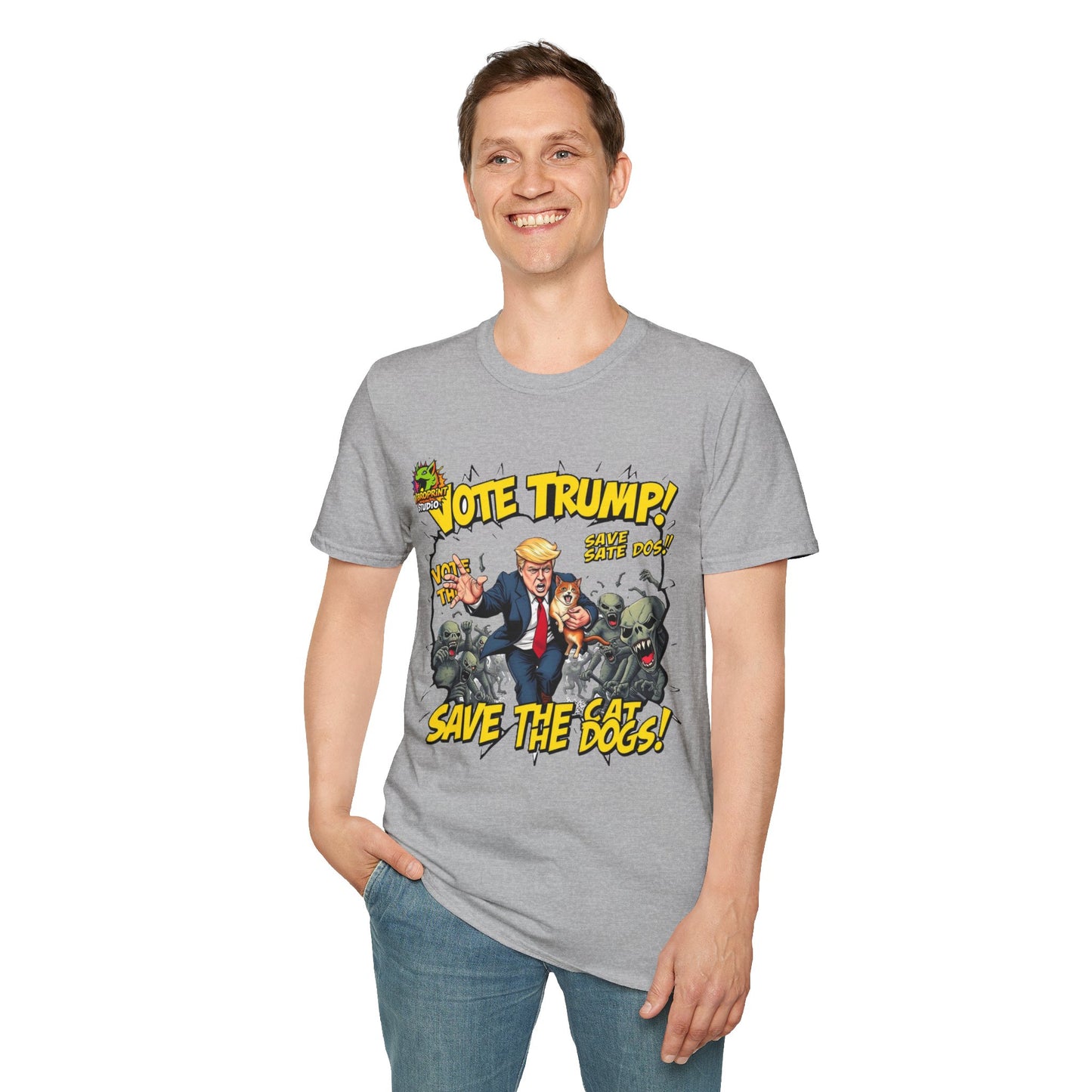 Shirt - They're Eating the Dogs Shirt | Political Humor T-Shirt | Trump Election Satire Tee - premium material. perfect gift idea. Order yours now and stand out with this exclusive piece!