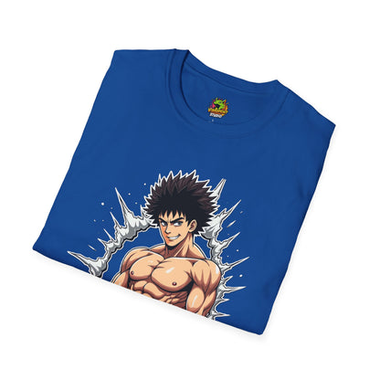 Tee - UFC T Shirt | Unleash Fierce Confidence | Motivational UFC Tee with Baki Anime Elements - premium material. limited stock. Order yours now and stand out with this exclusive piece!