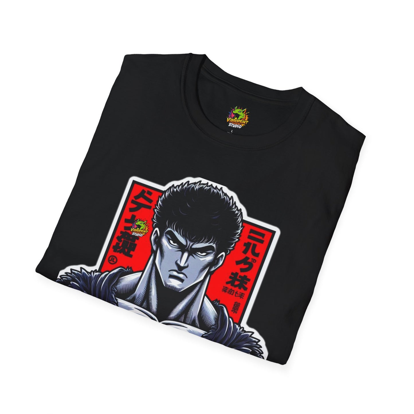 | - UFC T Shirt | Unleash Fierce Confidence | UFC Tee with Baki Anime Style - premium material. limited stock. Order yours now and stand out with this exclusive piece!