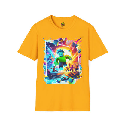 | - Roblox Avatar T-Shirt for Kids | Unique Roblox Graphic Tee | Roblox Gaming Merch | Cool Gift for Roblox Fans - premium material. perfect gift idea. Order yours now and stand out with this exclusive piece!