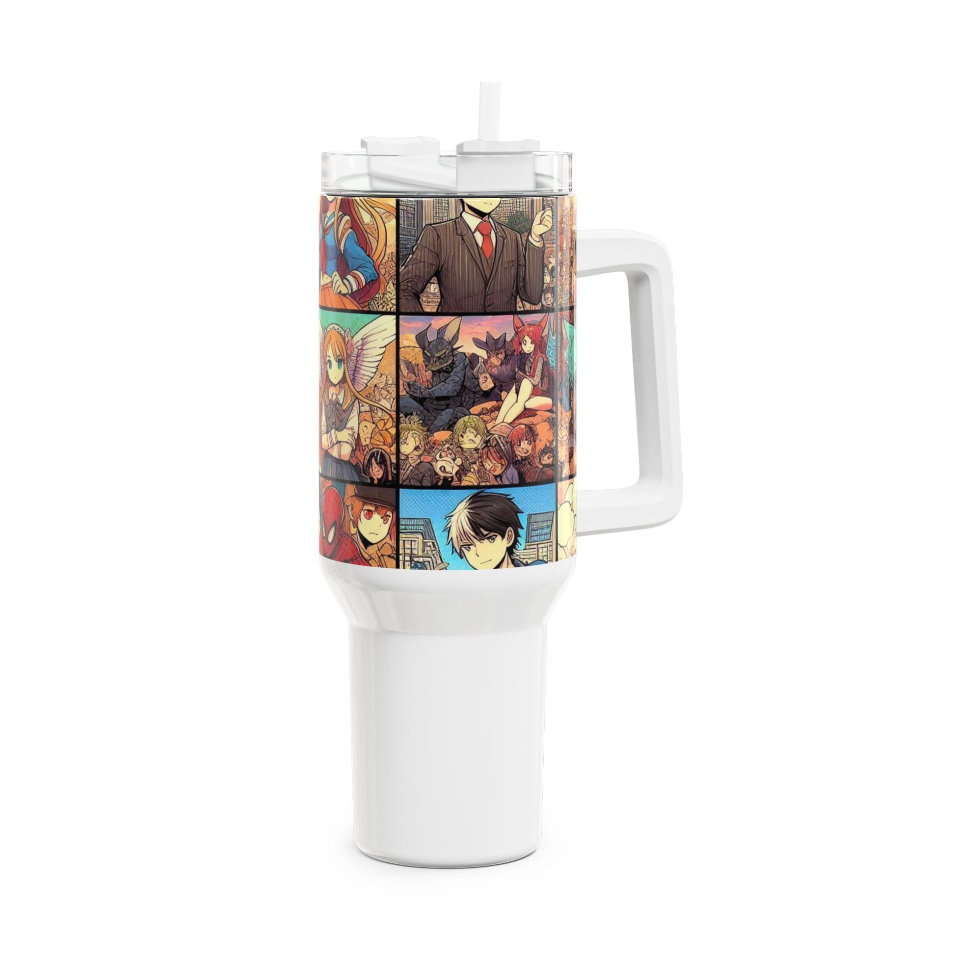 Colorful - Stanley cup | Comics and Anime Themed Drinkware for Geeks | Colorful Tumbler - custom-made. perfect gift idea. Order yours now and stand out with this exclusive piece!