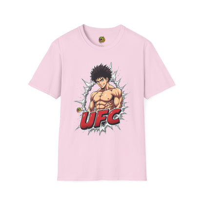 Shirt - UFC T Shirt | Unleash Fierce Confidence | Motivational UFC Tee with Baki Anime Elements - premium material. limited stock. Order yours now and stand out with this exclusive piece!