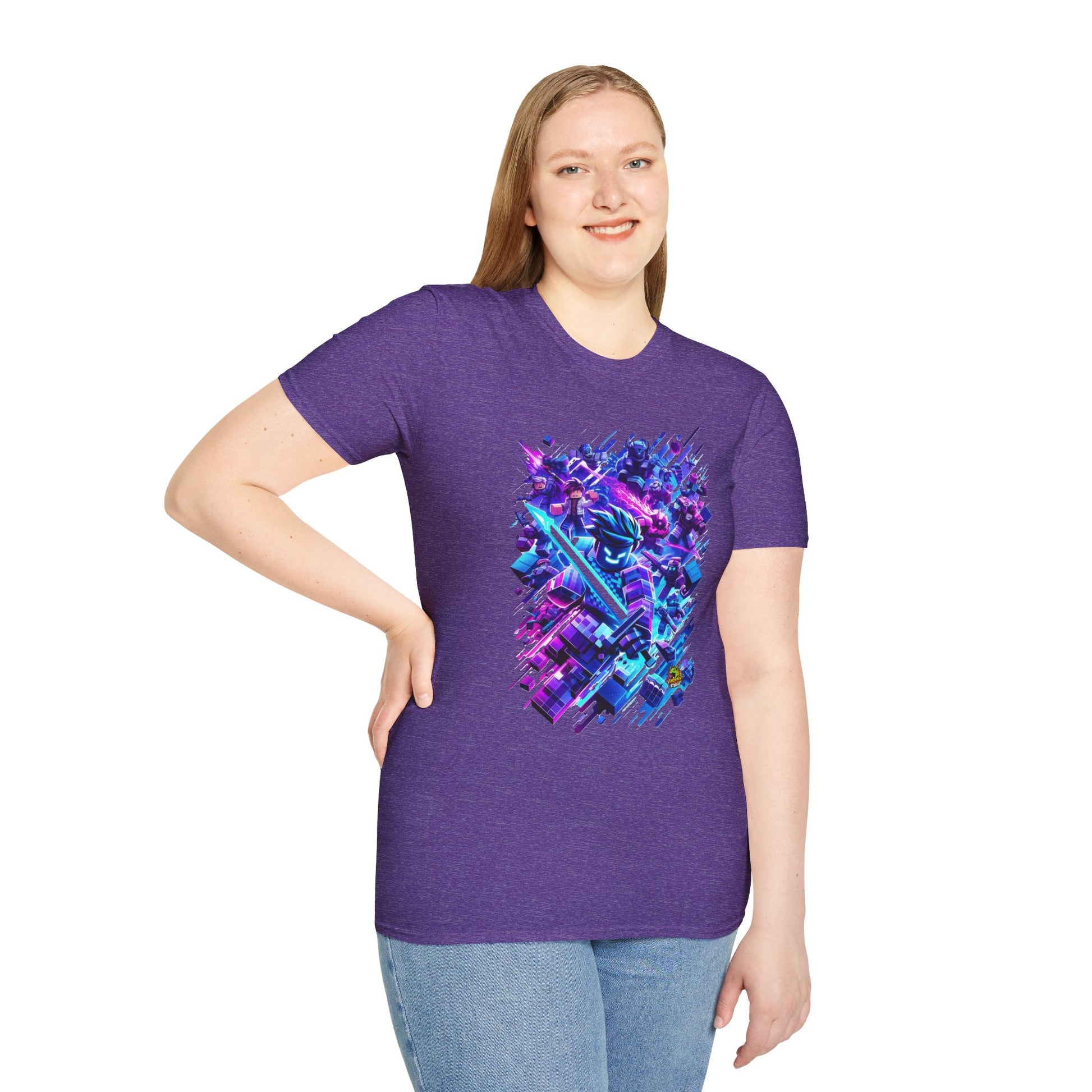 - - Roblox T-Shirt - Gamer's Quest - premium material. perfect gift idea. Order yours now and stand out with this exclusive piece!