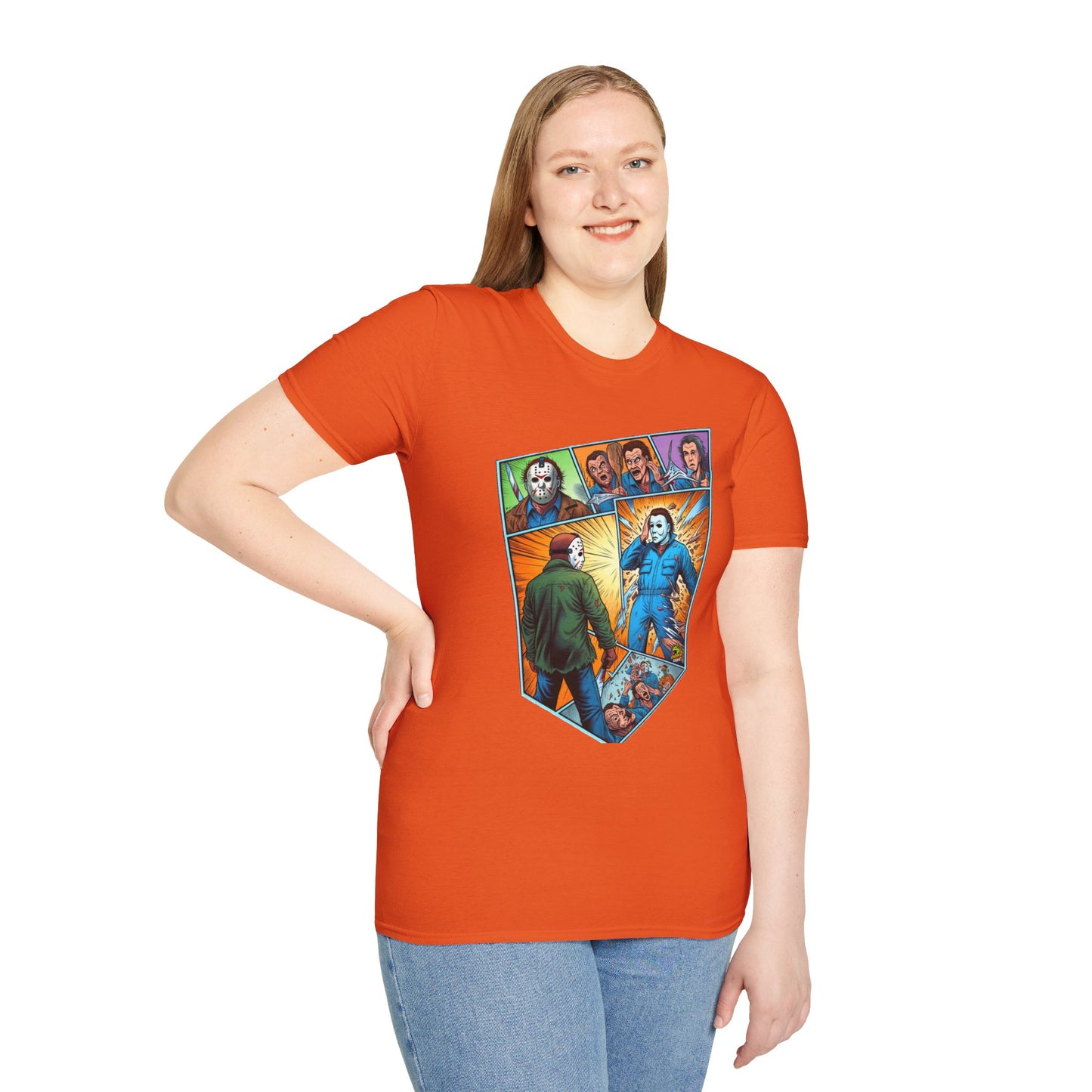 Michael Myers Vintage Shirt | Jason & Michael Funny Horror Tee