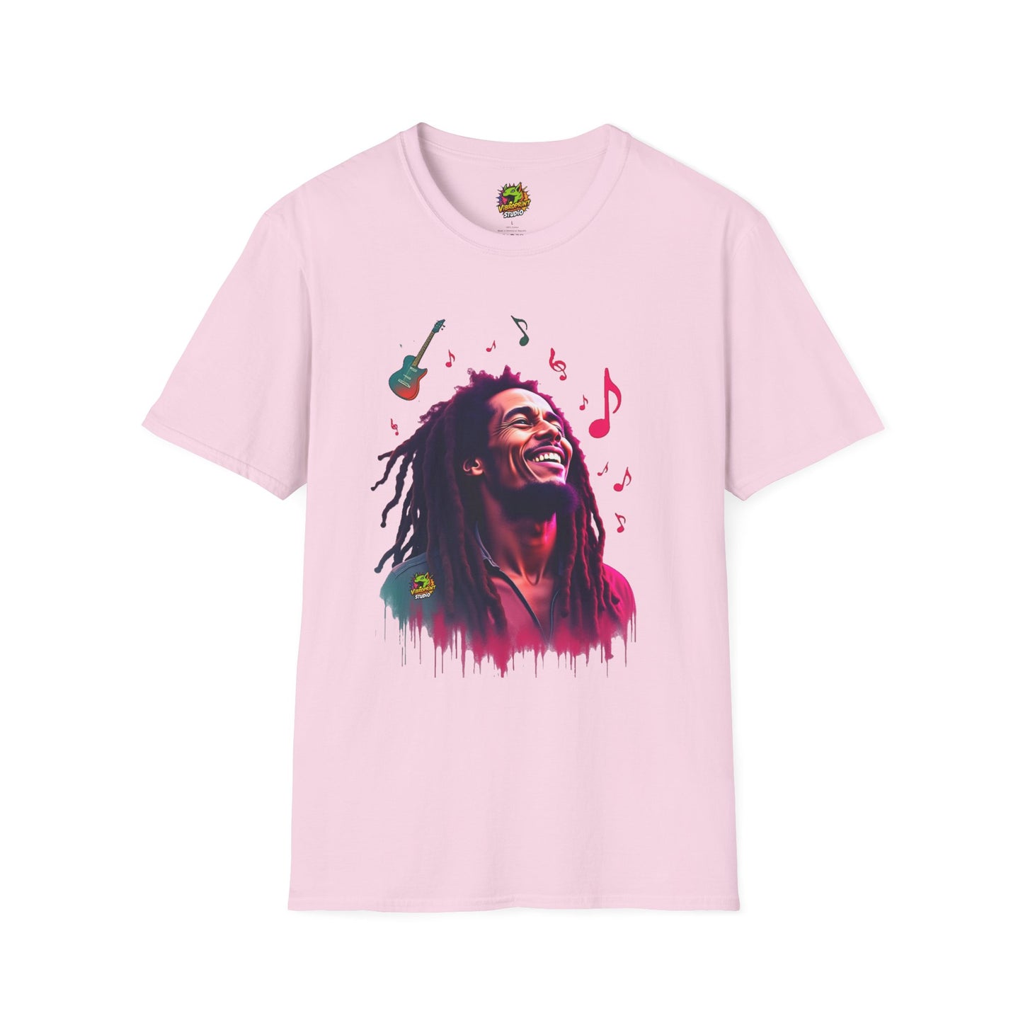 Marley - Bob Marley T-Shirt - Vibrant Rasta Revolution - custom-made. limited stock. Order yours now and stand out with this exclusive piece!