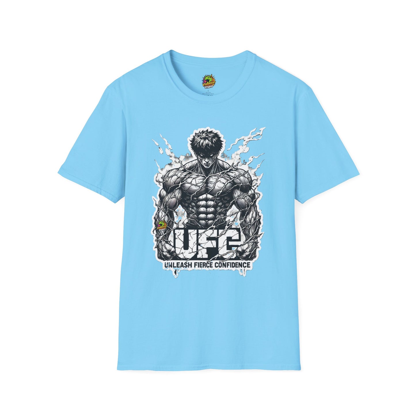 Inspiration - UFC T Shirt | Unleash Fierce Confidence | UFC Tee with Baki Anime Inspiration for Athletes - premium material. perfect gift idea. Order yours now and stand out with this exclusive piece!