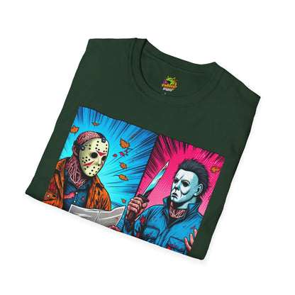 Michael Myers Vintage Tee | Jason Voorhees Funny Halloween Picnic Shirt