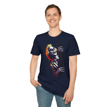 | - Beetlejuice Shirt | Creepy Beetlejuice Tee | Beetlejuice Fan Shirt | Beetlejuice Graphic Shirt - premium material. perfect gift idea. Order yours now and stand out with this exclusive piece!